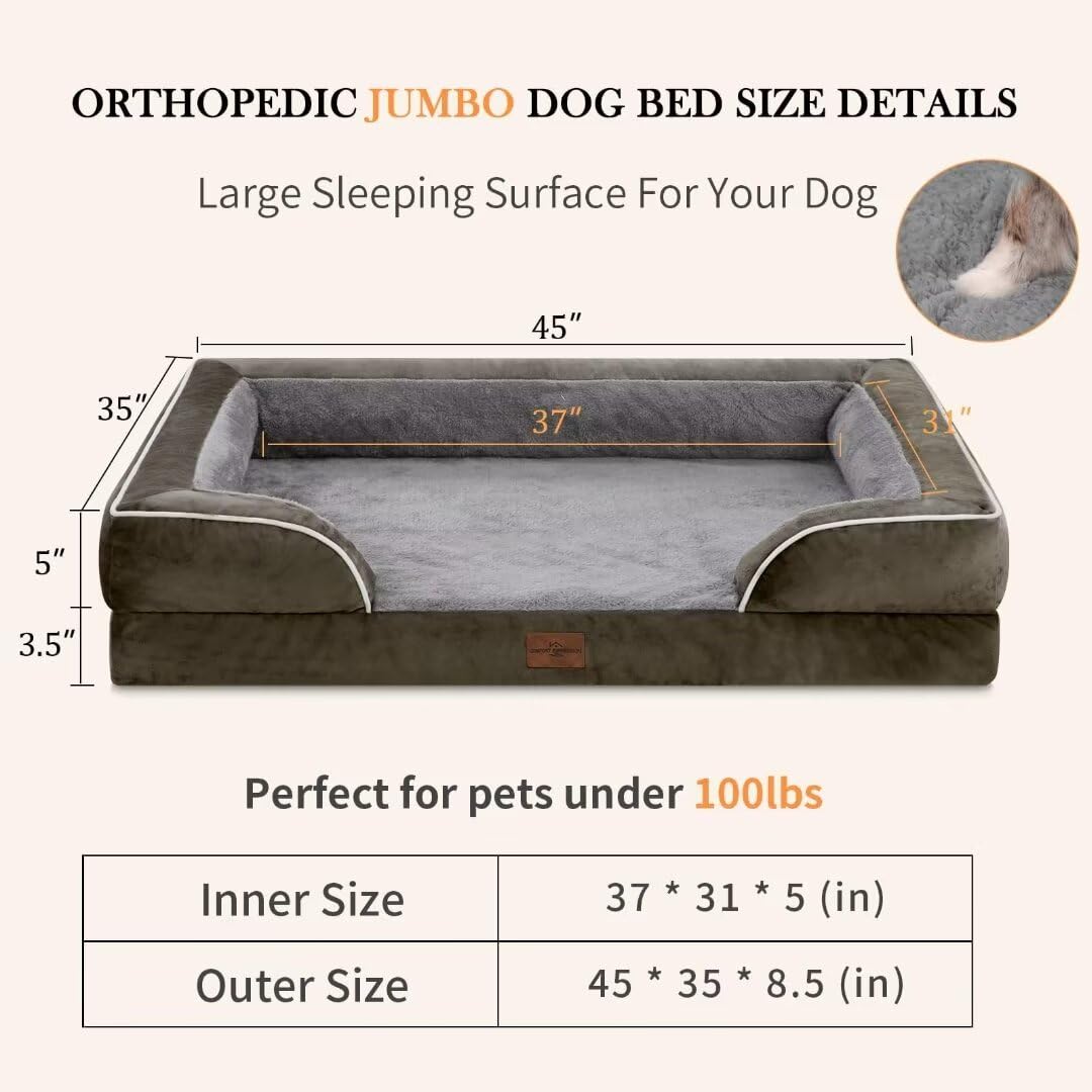 Comfort Expression waterproof cover protects foam and eases cleaning.