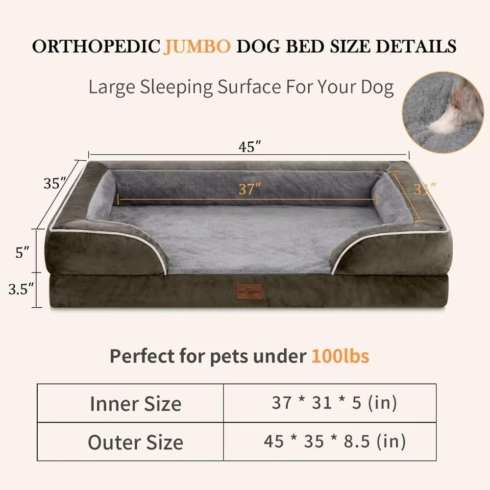 Comfort Expression waterproof cover protects foam and eases cleaning.