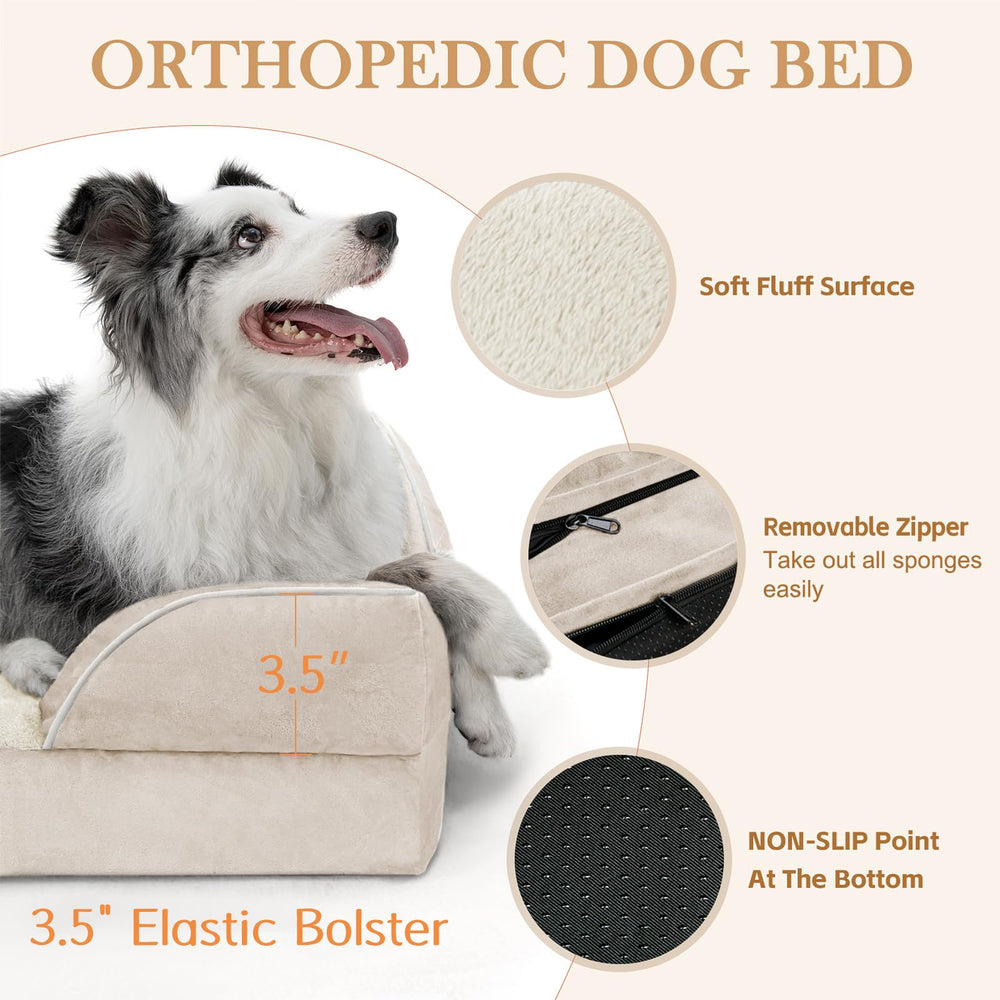Comfort Expression plush PV surface in sleeping area feels soft