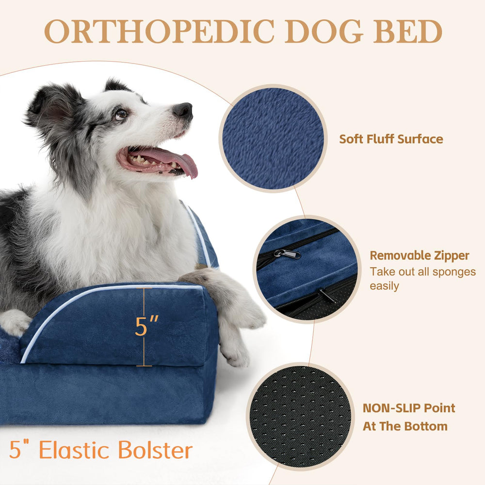 Comfort Expression soft PV plush surface feels gentle on skin and paws