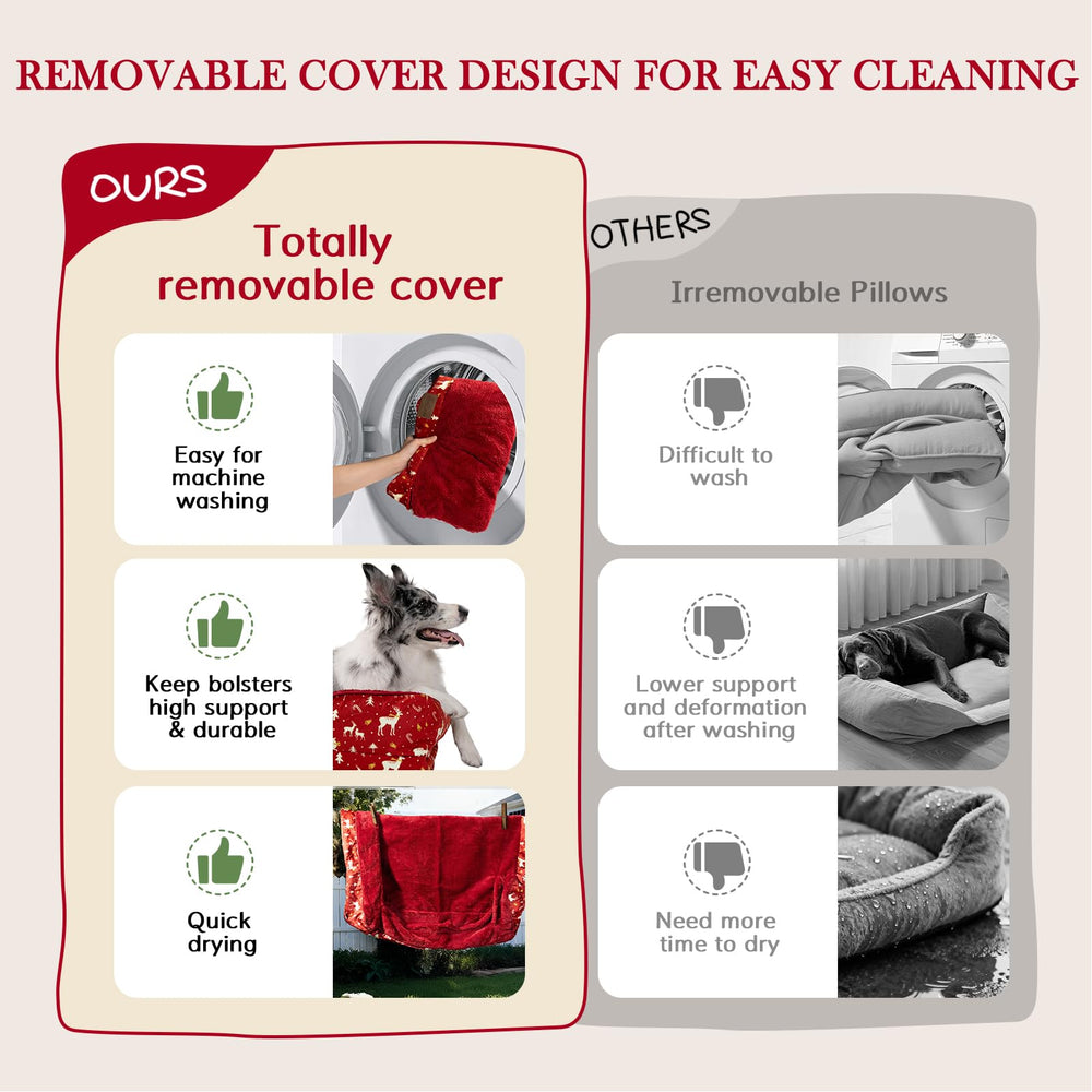 Comfort Expression orthopedic bed waterproof cover protects foam from spills.