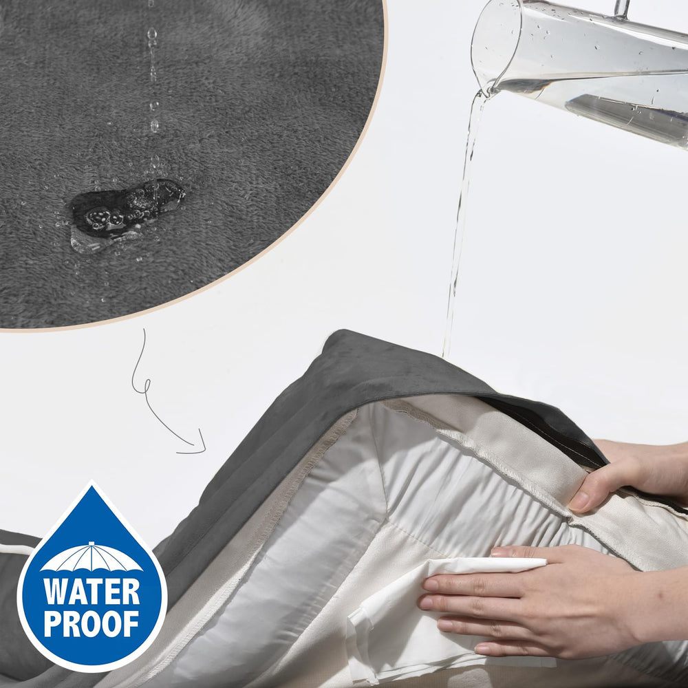 Comfort Expression removable-cover-zipper enables machine washing with ease.
