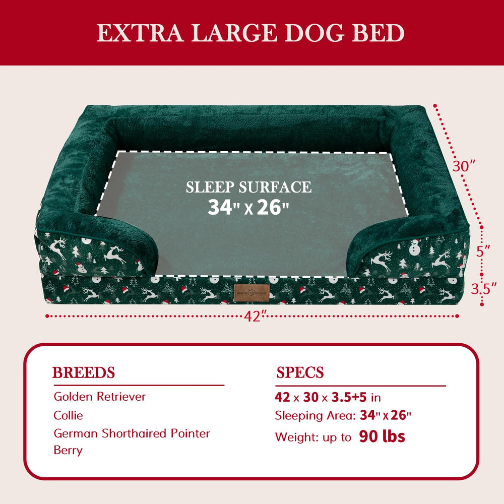 Comfort Expression PV plush sleeping surface gentle on skin, paws