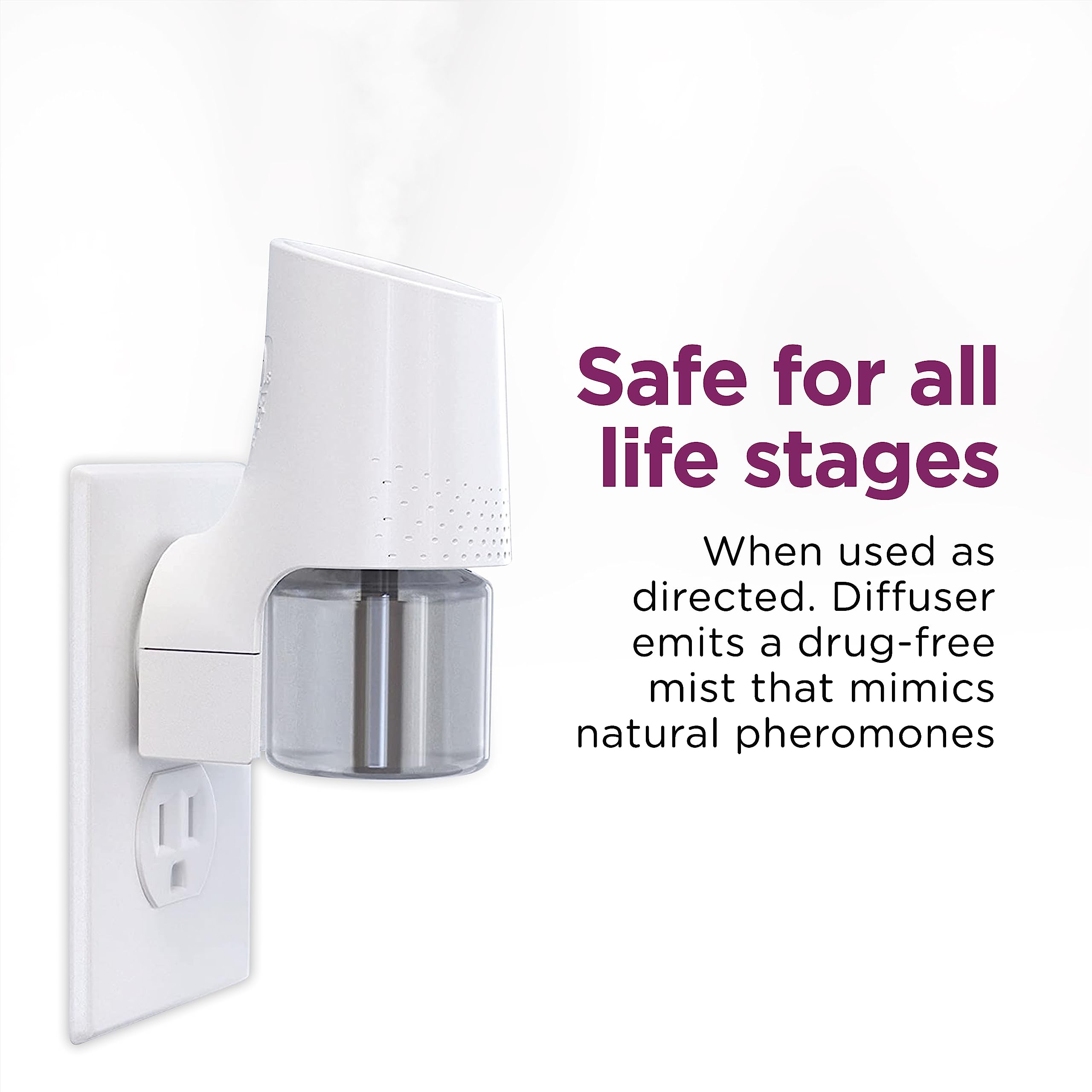 Comfort Zone cat-harmony refill supports all life stages without impacting other pets.