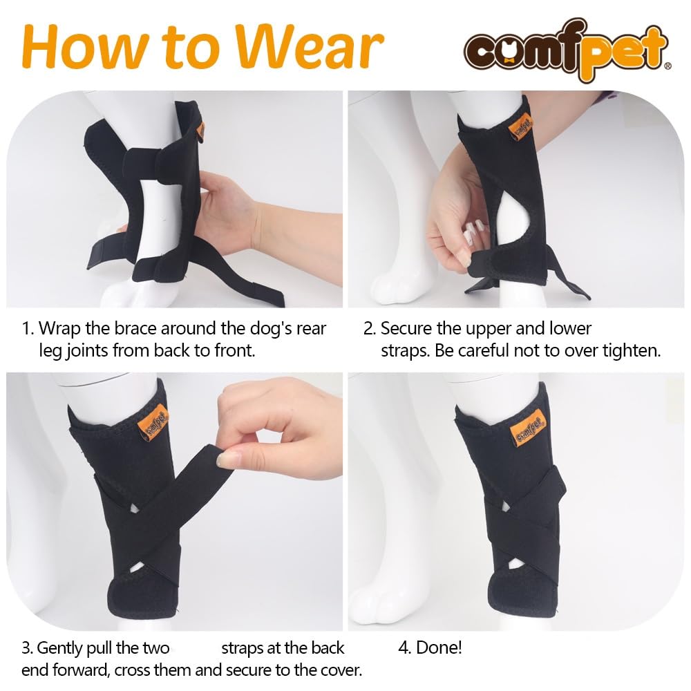 COMFPET adjustable closure demonstrates customizable support