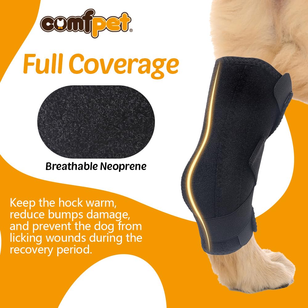 COMFPET neoprene leg warmer provides warmth and comfort in cold weather