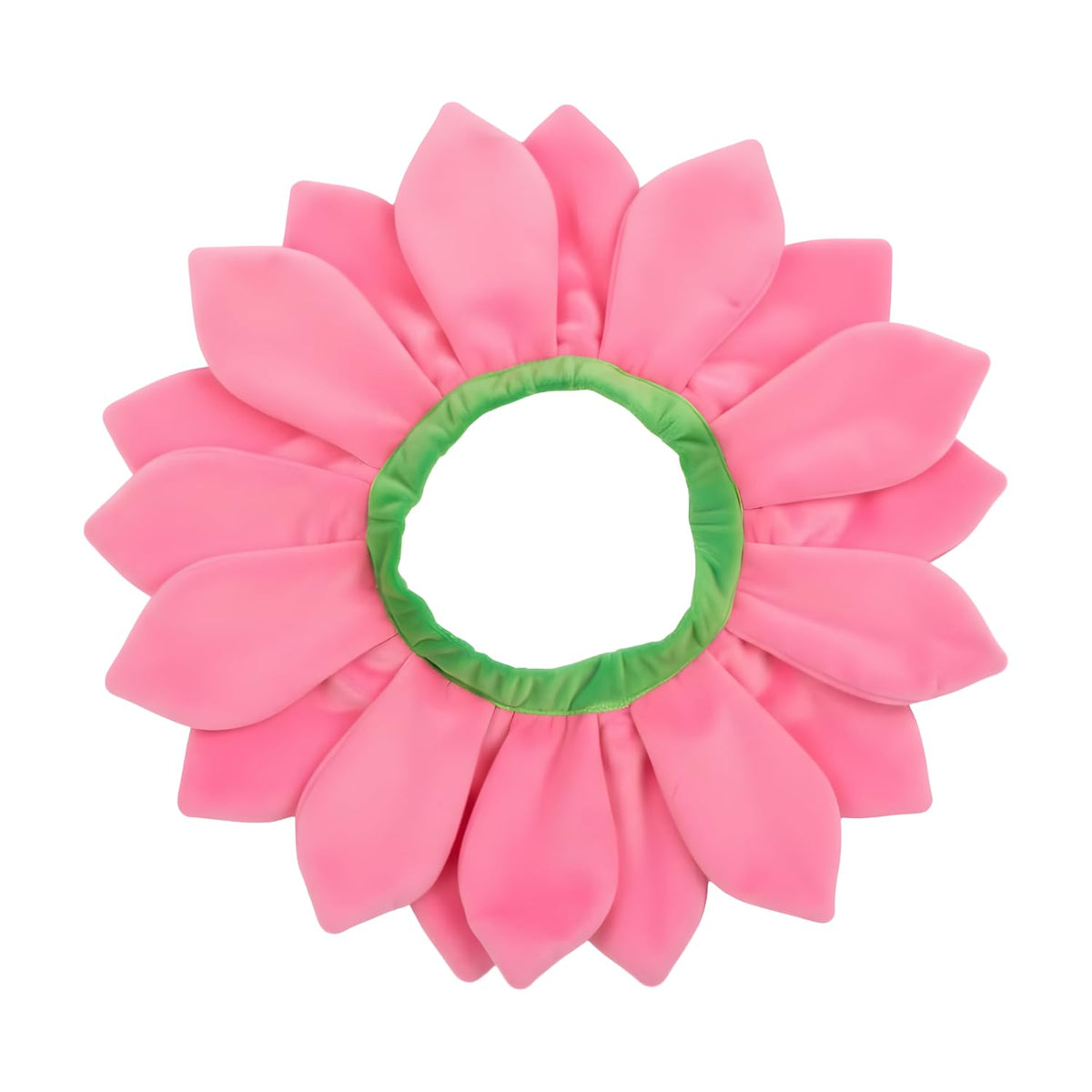 ComfyCamper dog pink flower neckpiece collar easy-to-put-on for seasonal looks.