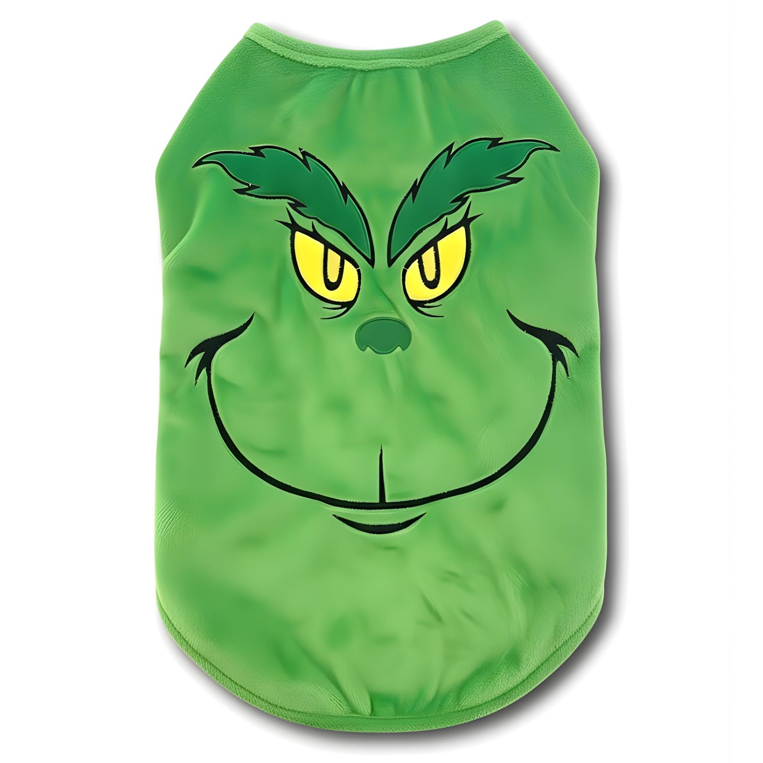 ComfyCamper Green Monster Dog Costume eyebrows — adds playful, photogenic character.