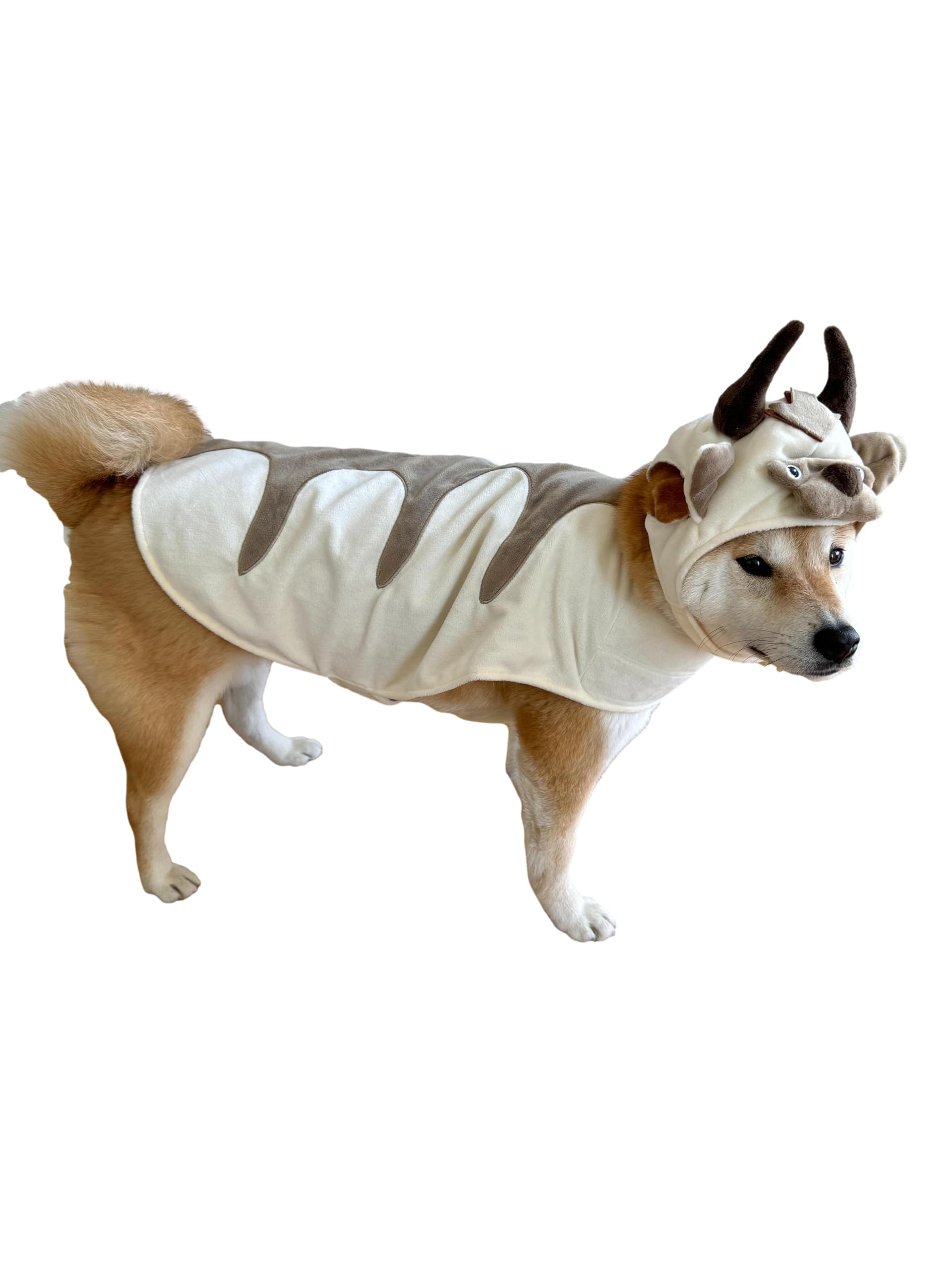 ComfyCamper Oxen Dog Costume polyester fabric; machine washable with care