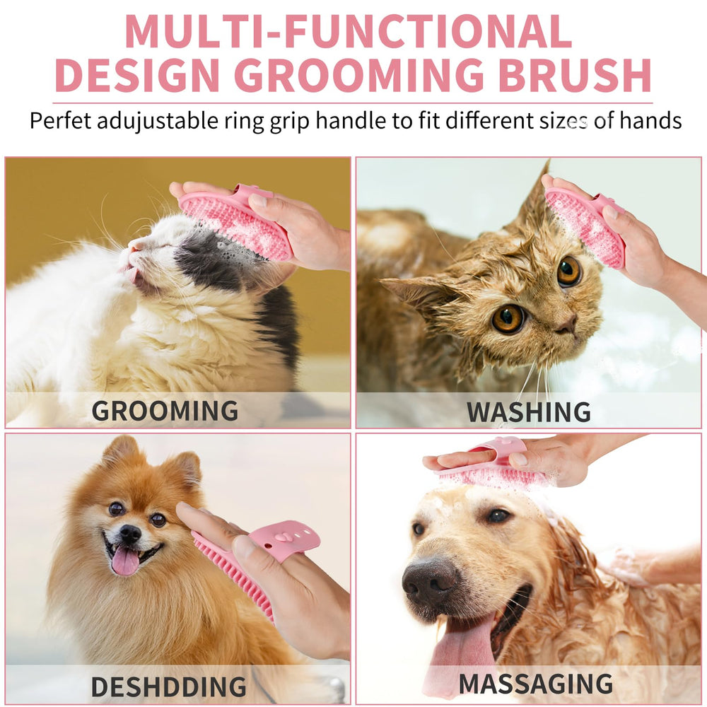 Comotech absorbent towels dry paws after washing.
