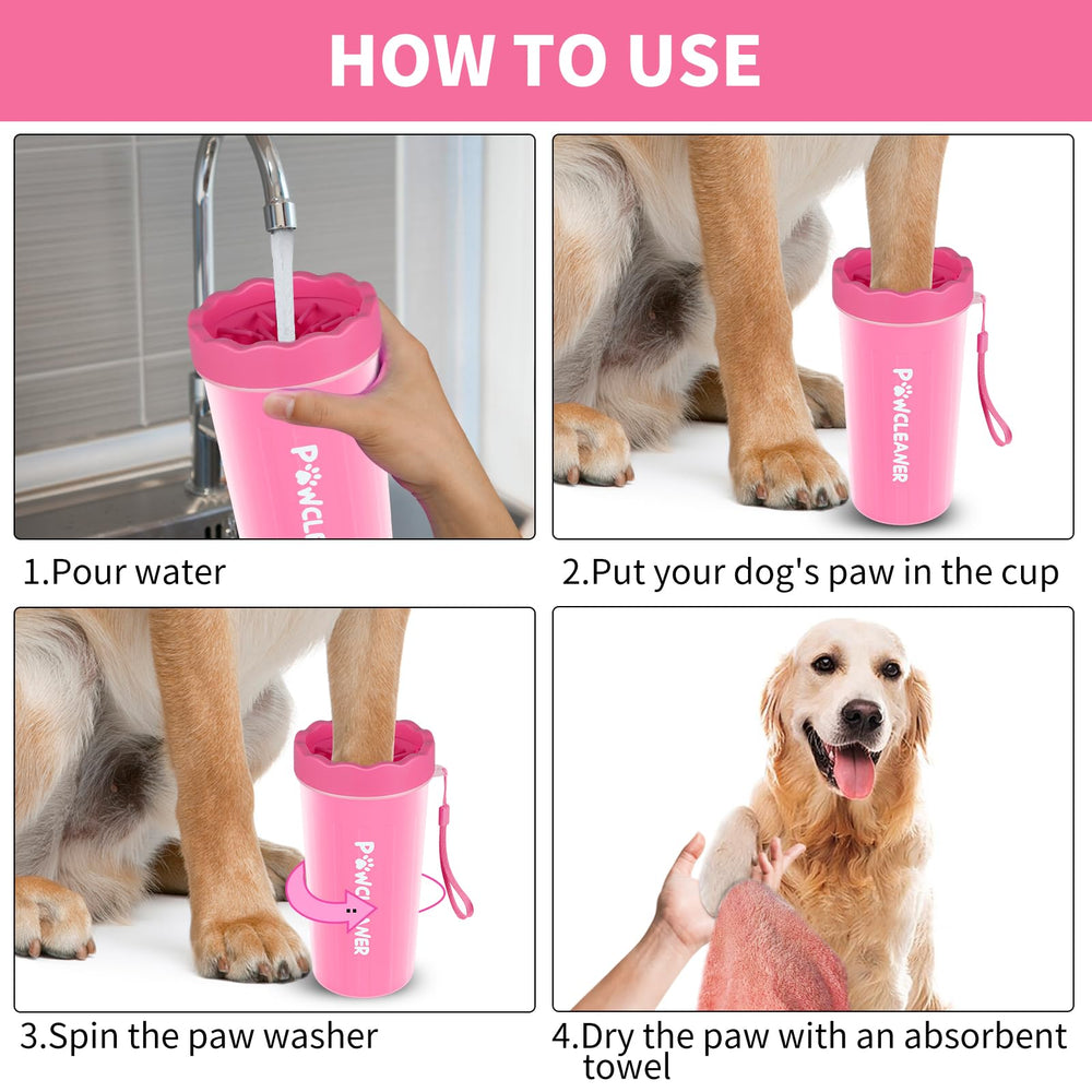Comotech limpiapatas, cepillo de silicona suave cuida la piel de tu mascota