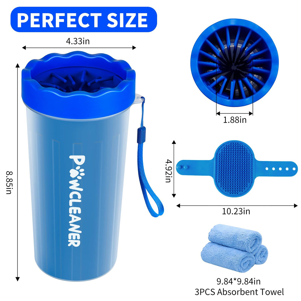 Comotech absorbent towels pack ready to dry paws quickly.