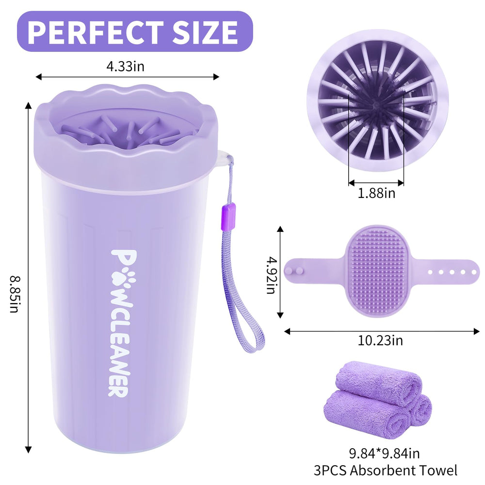 Comotech paw cleaner absorbent towels drying paws quickly after washing
