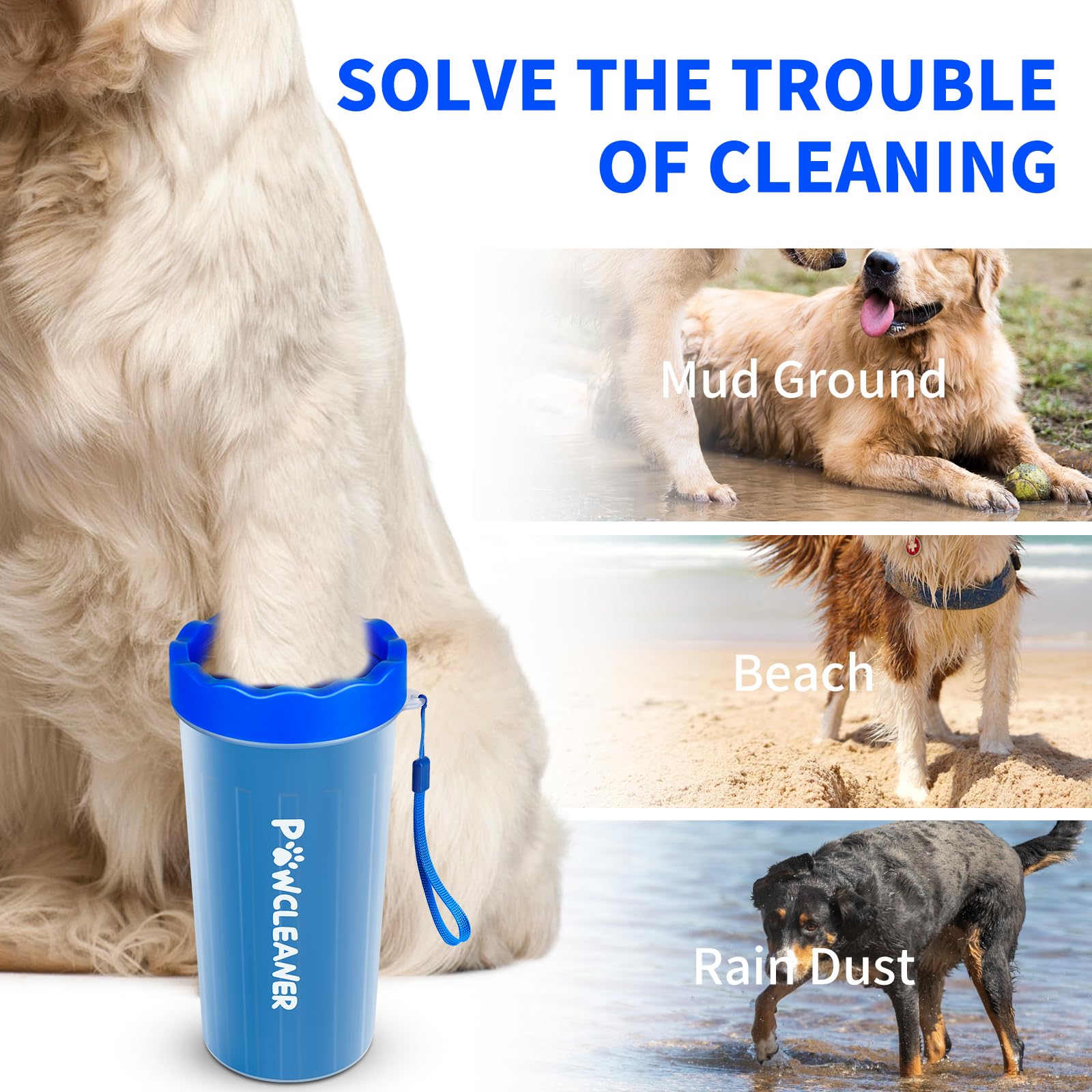 Comotech small paw cleaner ideal for small dogs and cats.