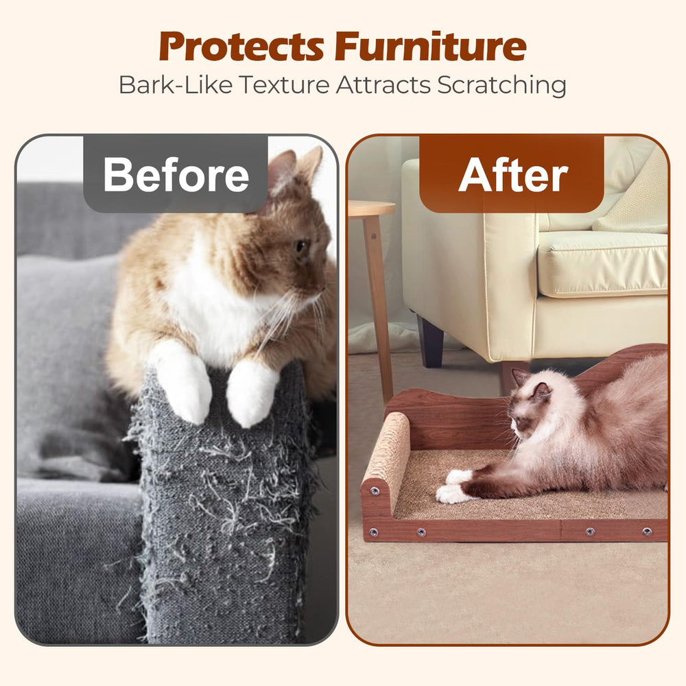 ComSaf bark-like texture close-up highlights a durable scratch surface.