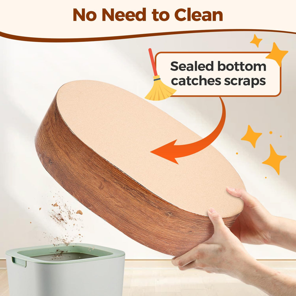 ComSaf Cat Scratcher Bed protects furniture by satisfying scratching instincts