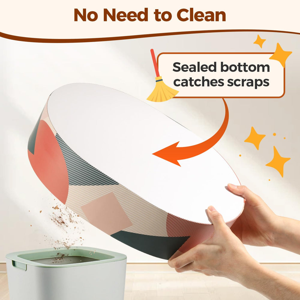 ComSaf cardboard material close-up emphasizes recyclable, non-toxic construction