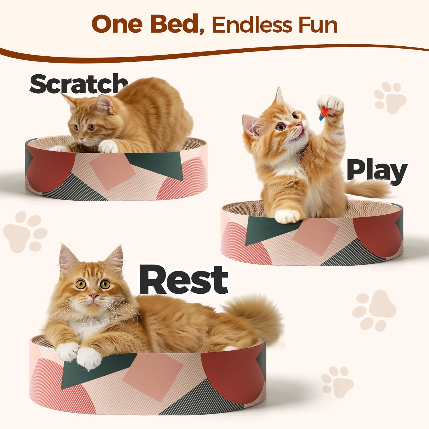ComSaf odor-free material close-up notes safe, territory-marking-friendly surface