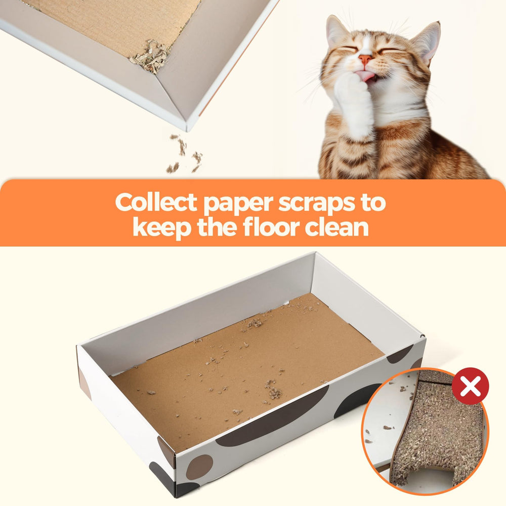 ComSaf Cat Scratcher Scratch Pad Wide 11-8 inch – generous surface for full-body stretches