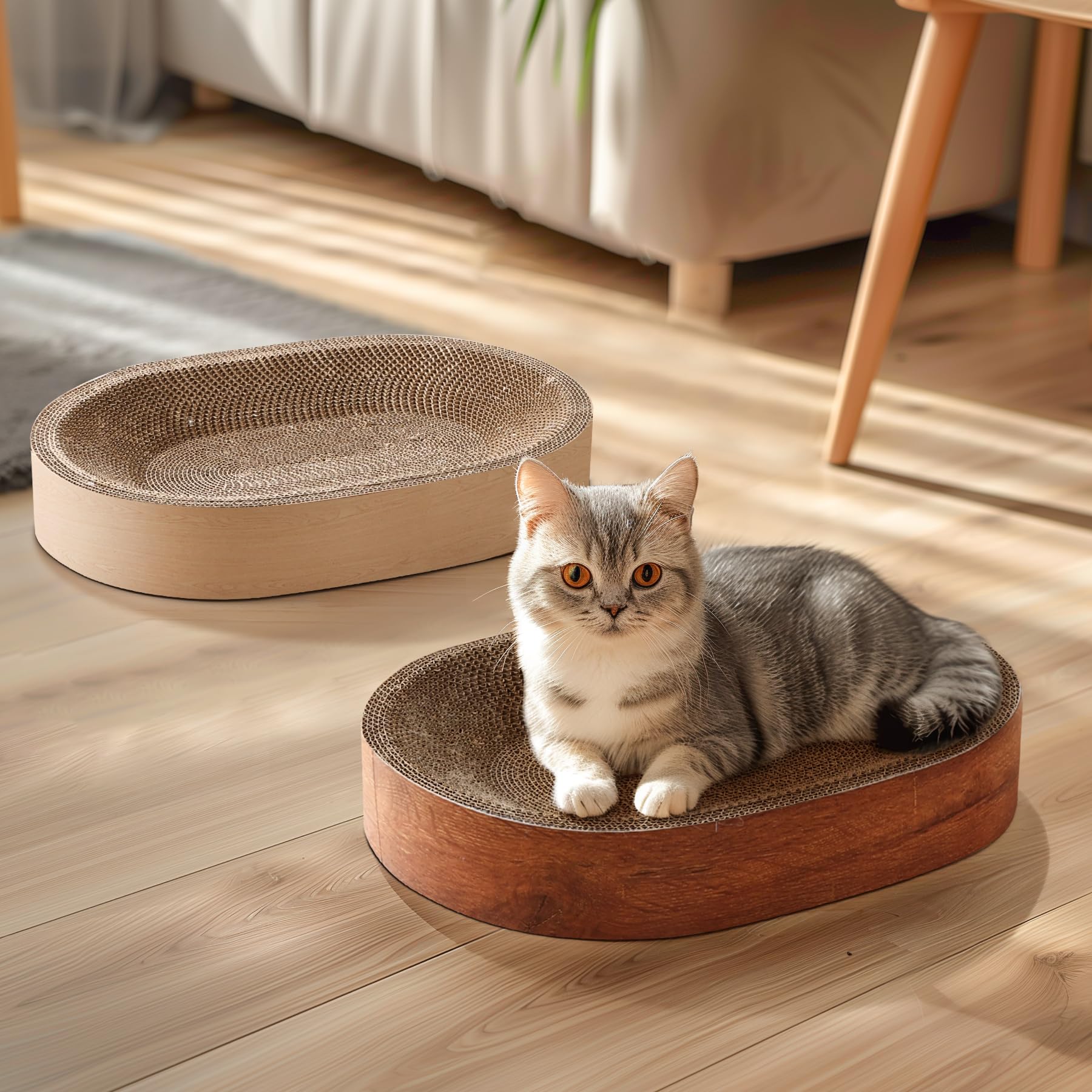ComSaf cozy-lounge setup demonstrates versatile use for indoor cats in a sunny spot.