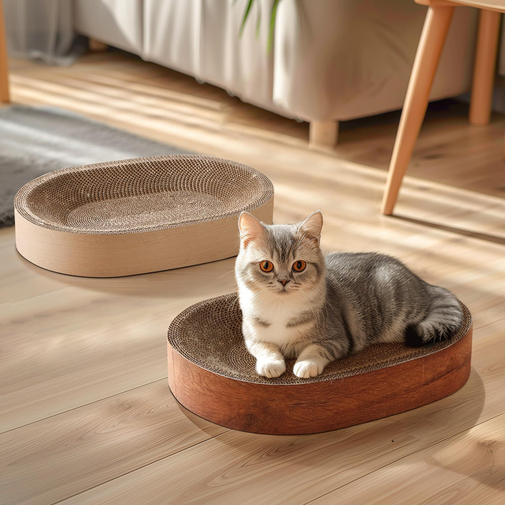 ComSaf cozy-lounge setup demonstrates versatile use for indoor cats in a sunny spot.