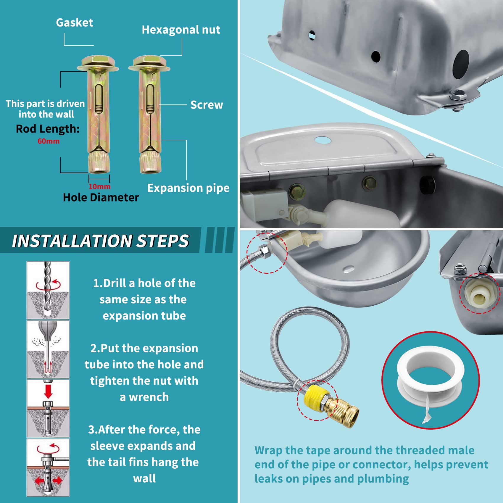COMVIEE quick connectors simplify installation and maintenance.