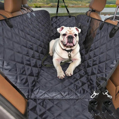 Comwish dog seat cover back seat protects upholstery while keeping your dog comfy on travels