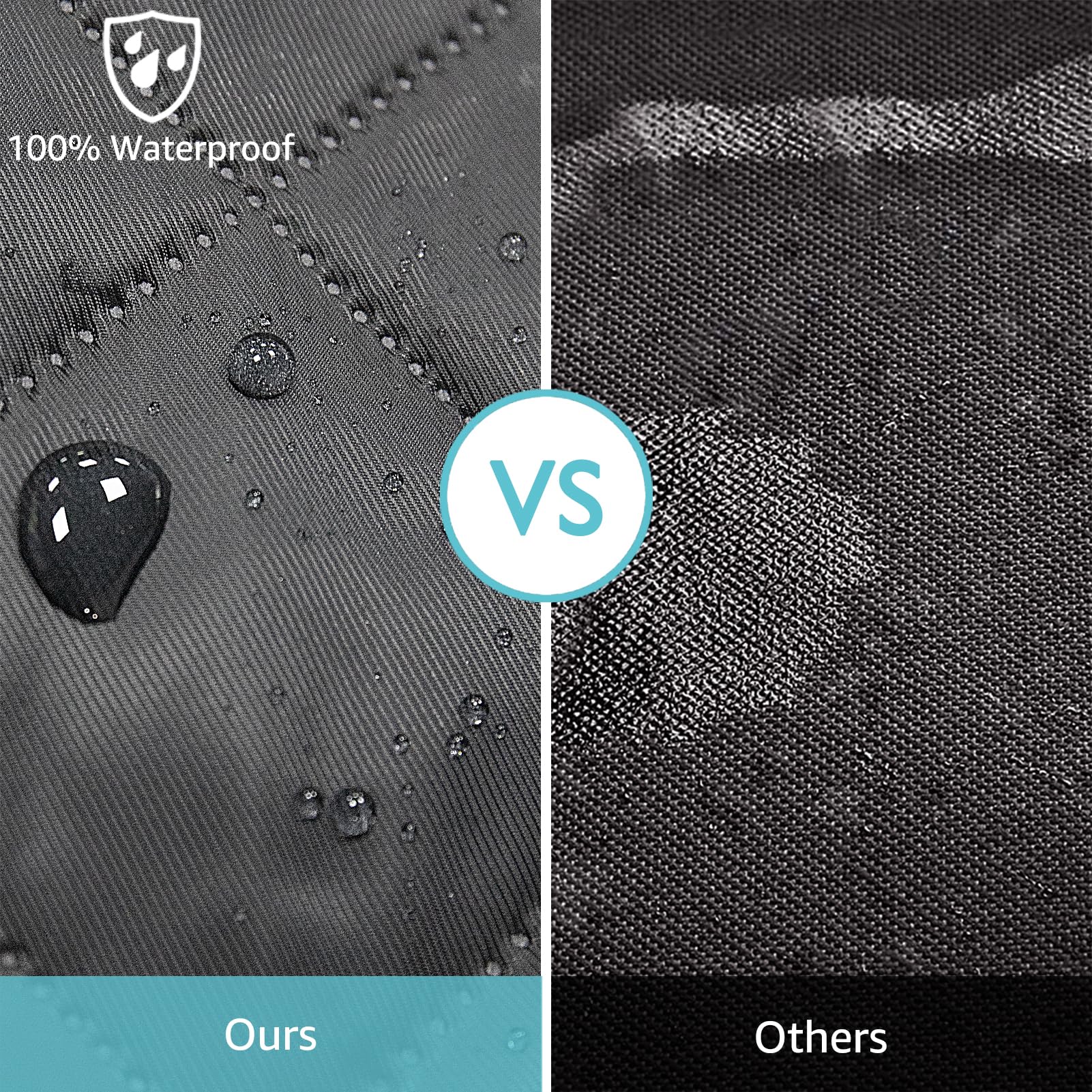 Comwish dog seat cover installs in minutes with anchors and straps