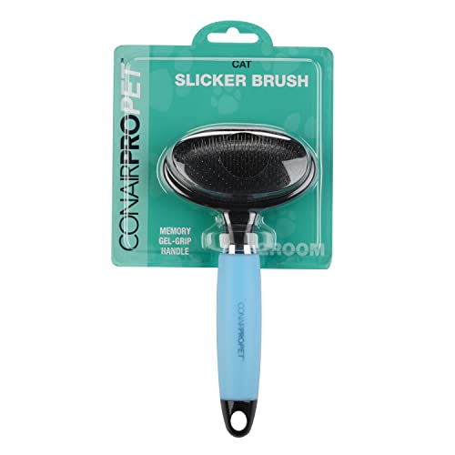 CONAIRPRO cat slicker brush undercoat care for gentle detangling
