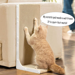 Conlun Cardboard Cat Scratcher durable cardboard close-up highlights sturdy panels.