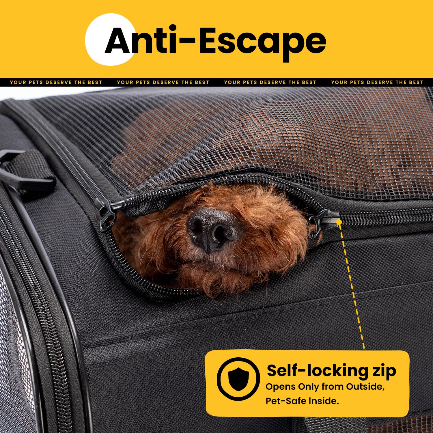 Conlun carrier with shoulder strap demonstrates comfortable hands-free carrying during travel