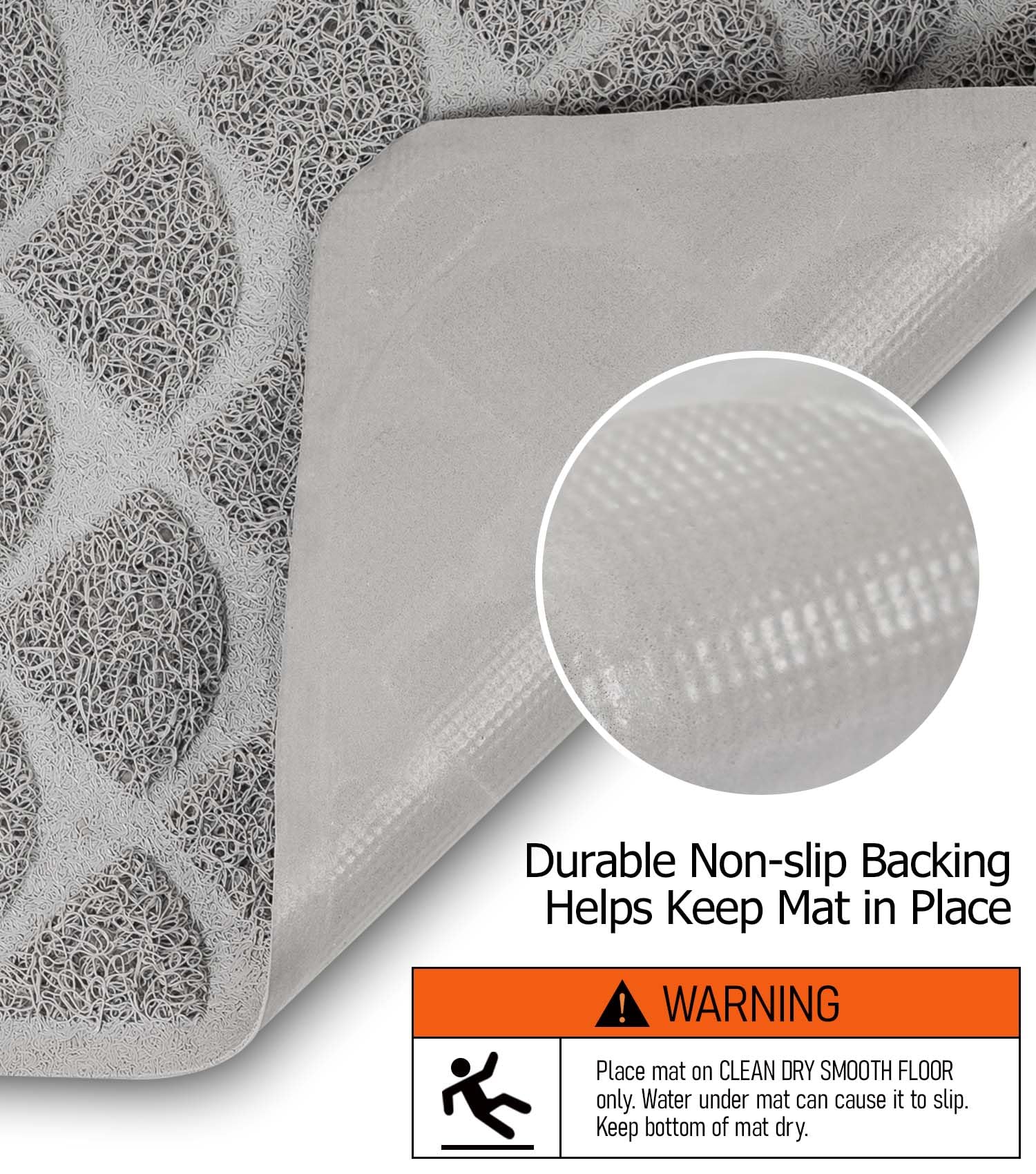 Conlun cat litter mat easy to rinse and wipe