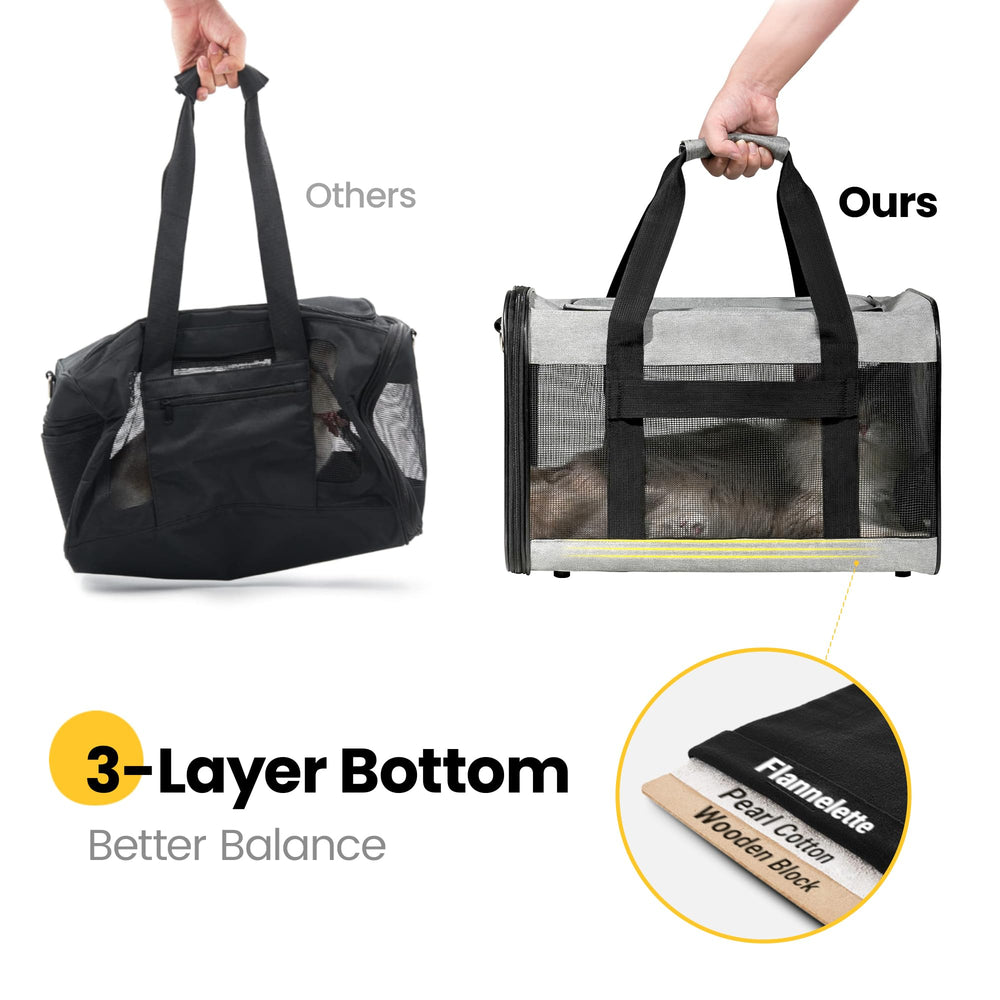 Conlun removable fleece mat shows easy hygienic care and machine washable option