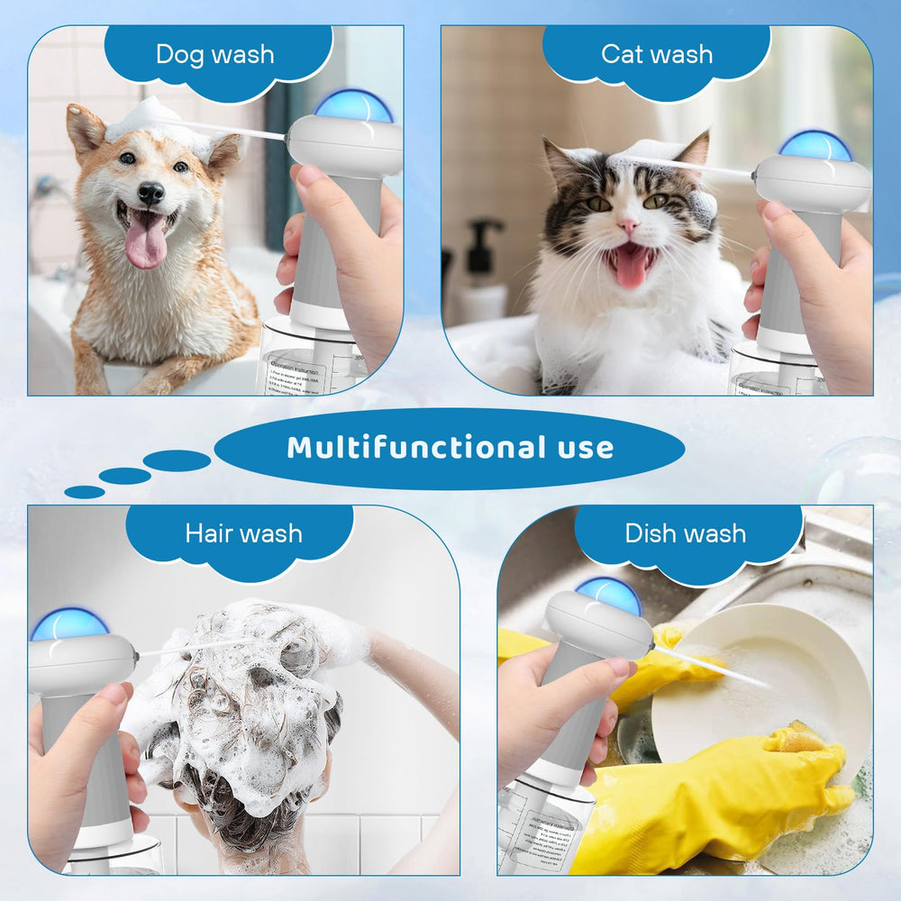 Coocake foaming dispenser ideal for kitchen sink and bathroom use.