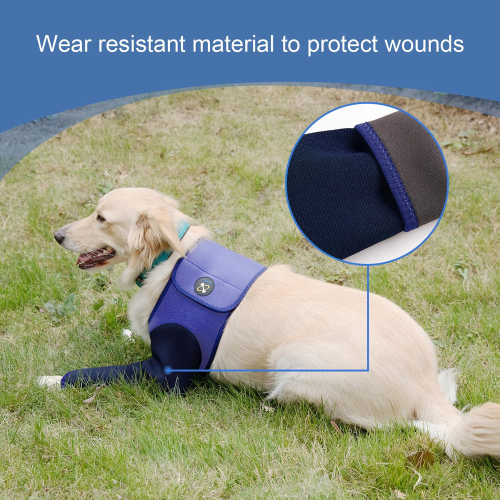 Coodeo recovery sleeve 2-5mm thick material demonstrates durable abrasion resistance.