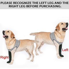 Coodeo lower leg protection sleeve illustrates quick fit design