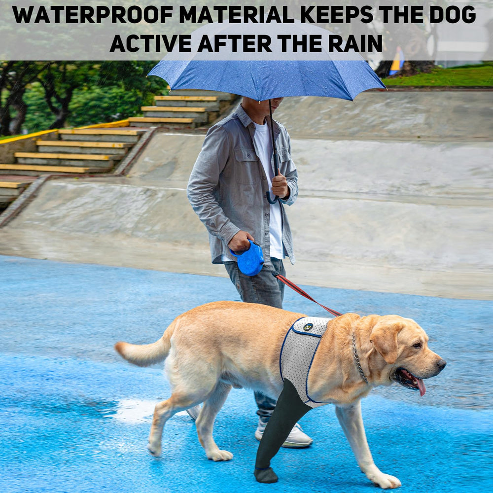 Coodeo paw protectors waterproof sleeve keeps paws dry during outdoor use