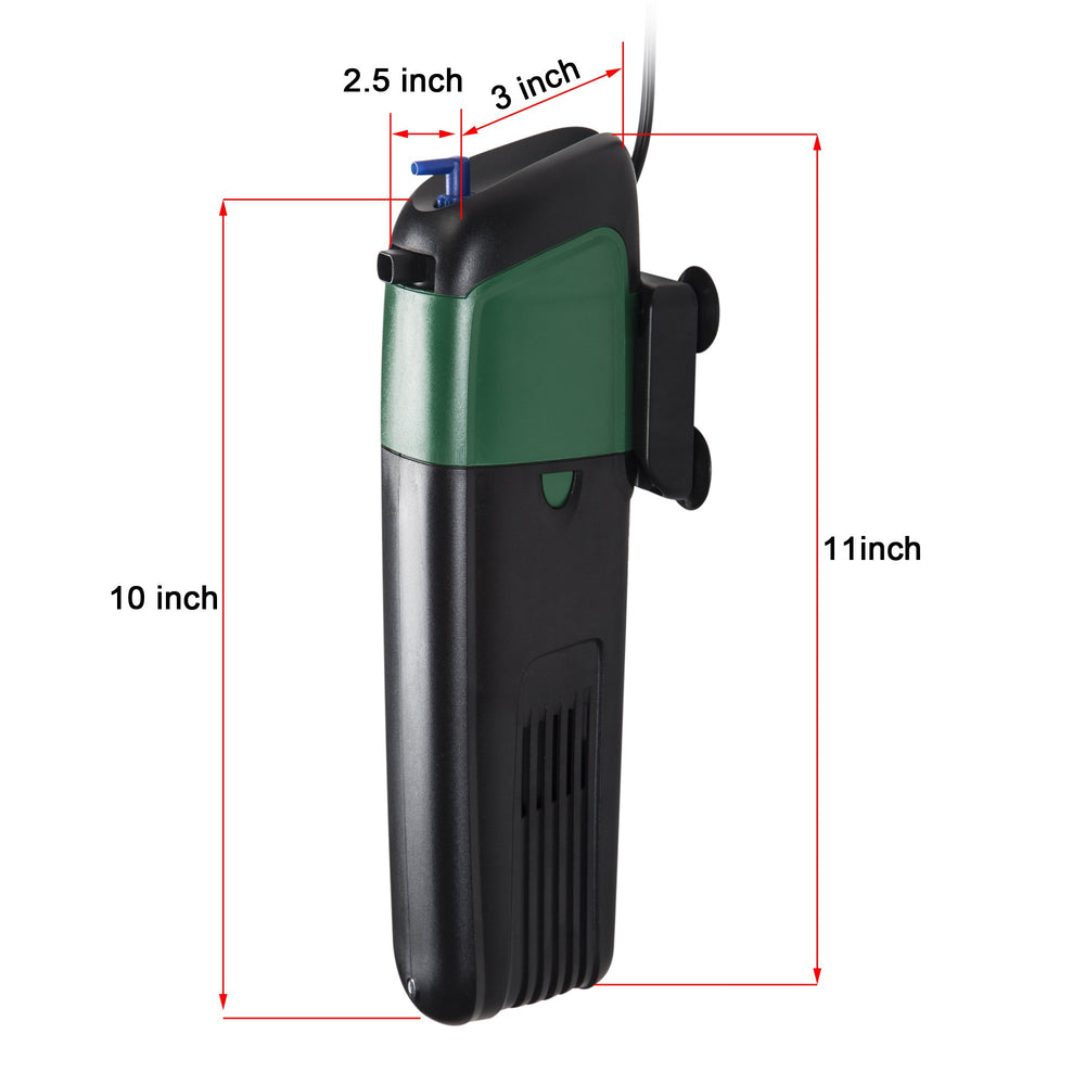 COODIA green water killer filter result image shows clearer tank appearance