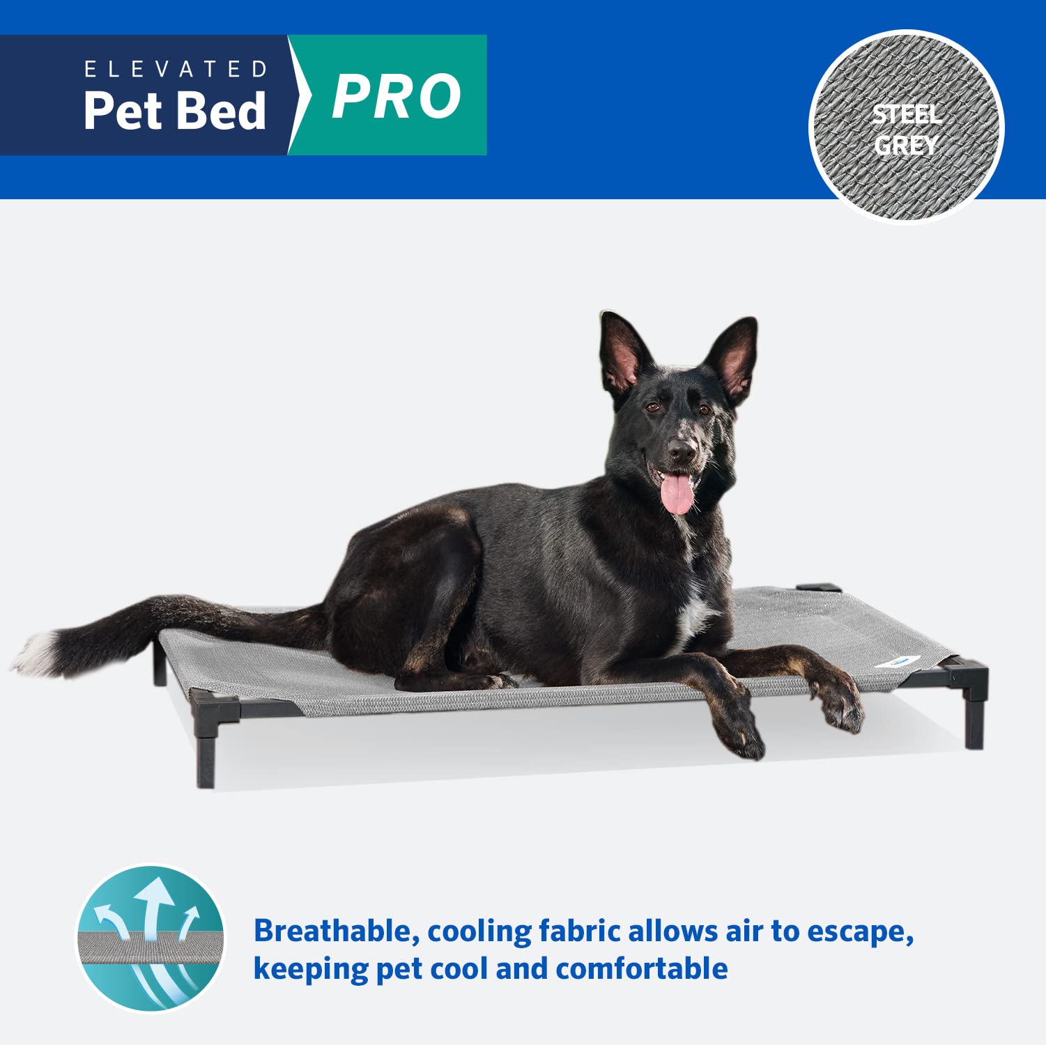 Coolaroo Pro interchangeable covers allow quick refresh and easy cleaning.