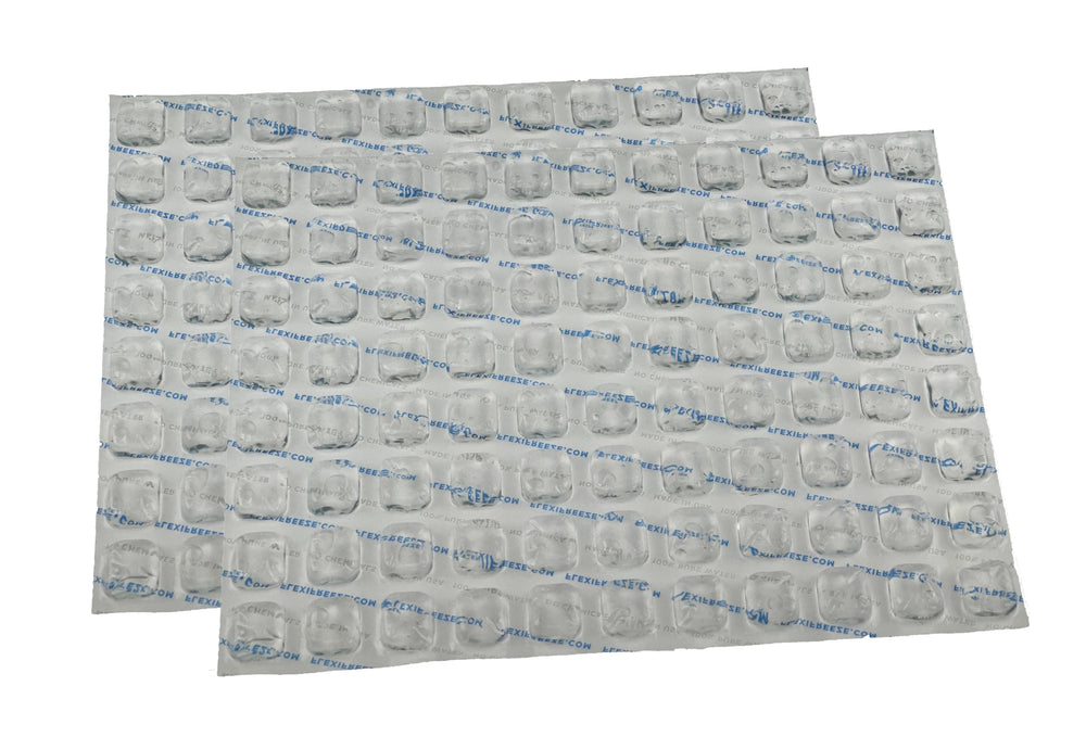 CoolerDog Refill Ice Sheet 2-Pack cools a dog on a hydro cooling mat with safe water