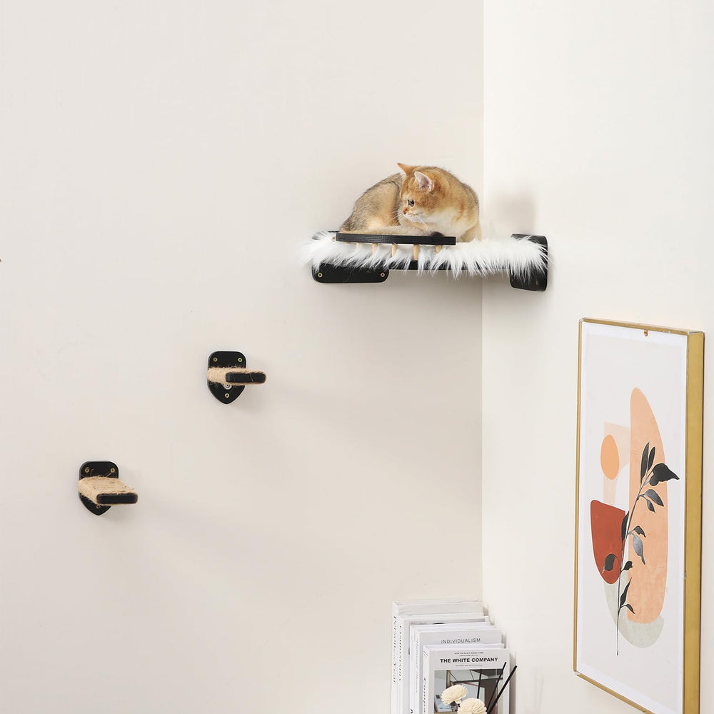 COOLEX Cat Wall Shelves hammock bed offers cozy resting perch.