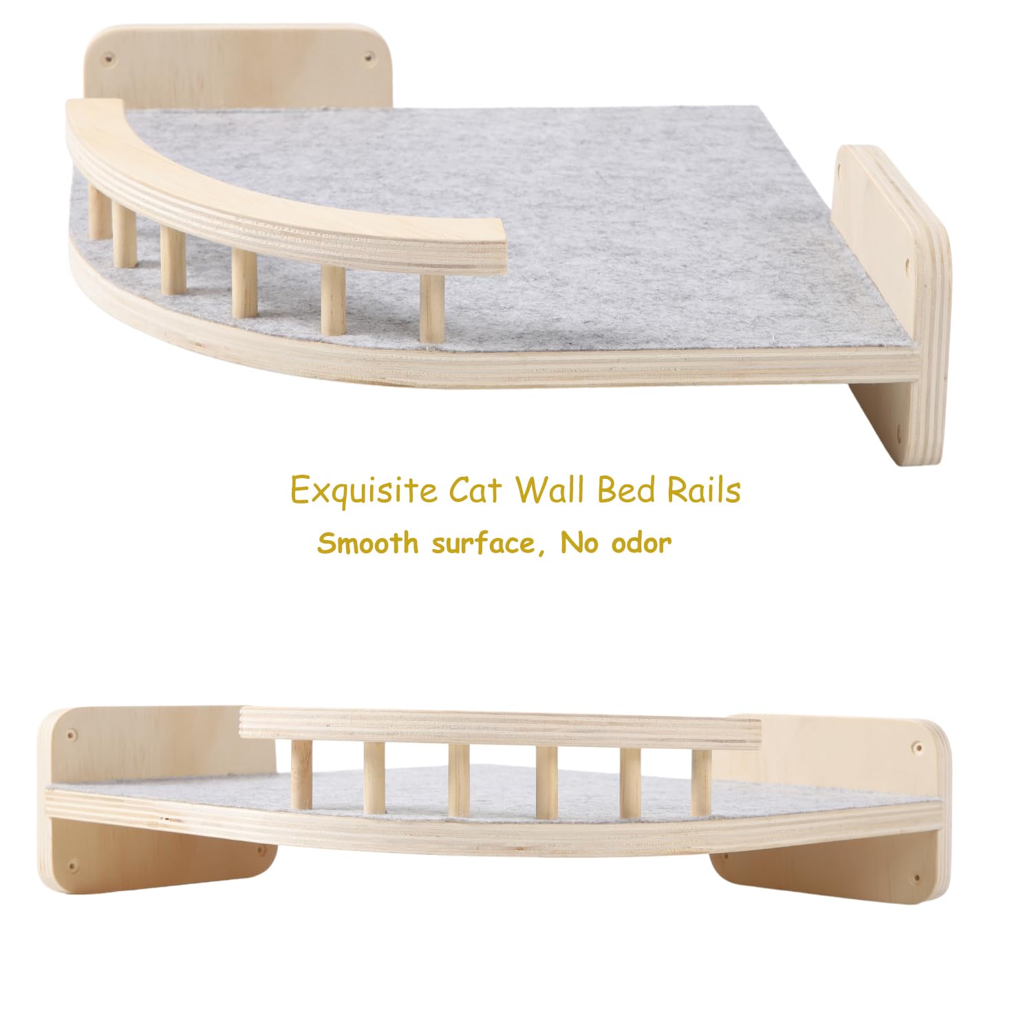 COOLEX metal brackets ensure stable, wobble-free wall installation.