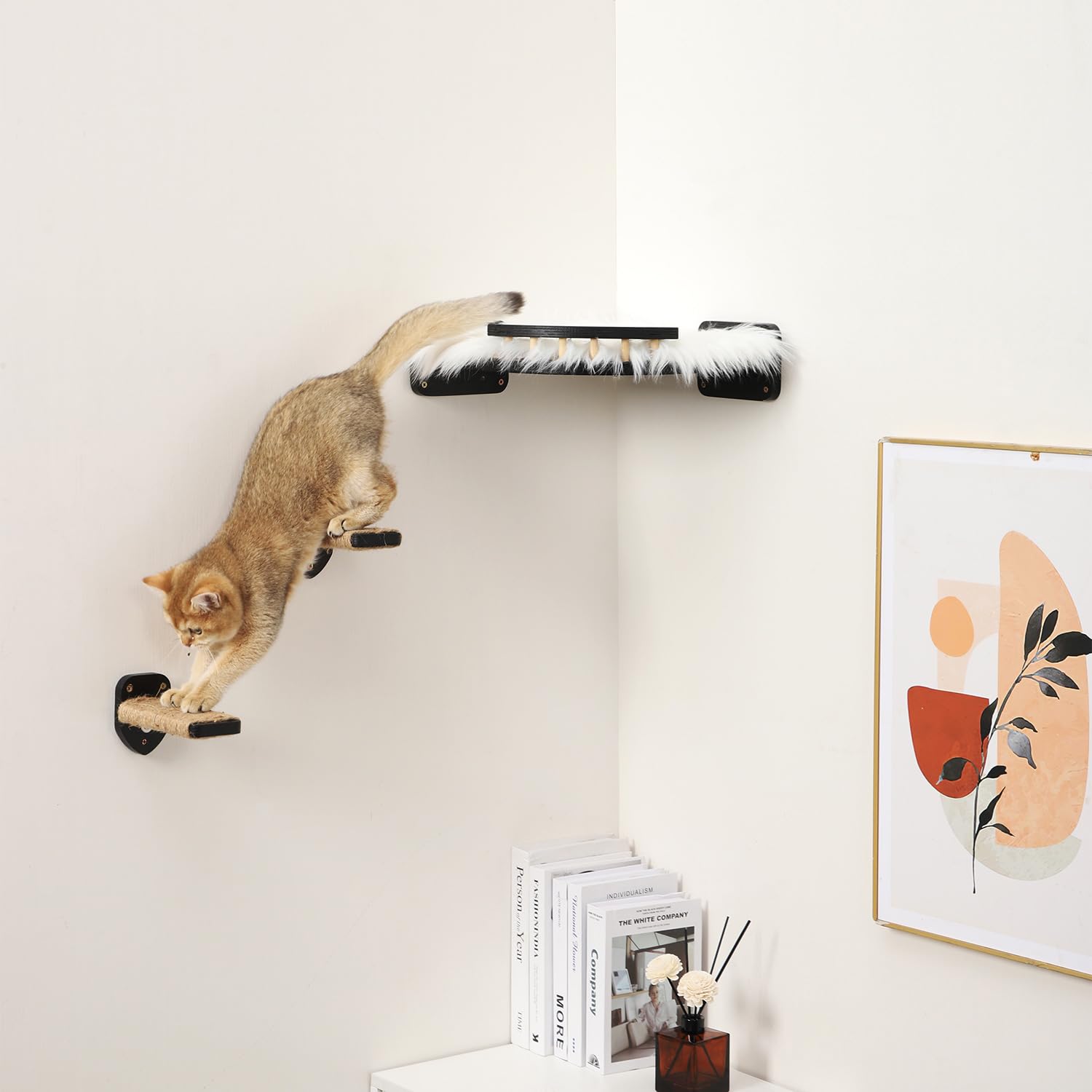 COOLEX Cat Wall Shelves satisfaction guarantee for worry-free purchase.
