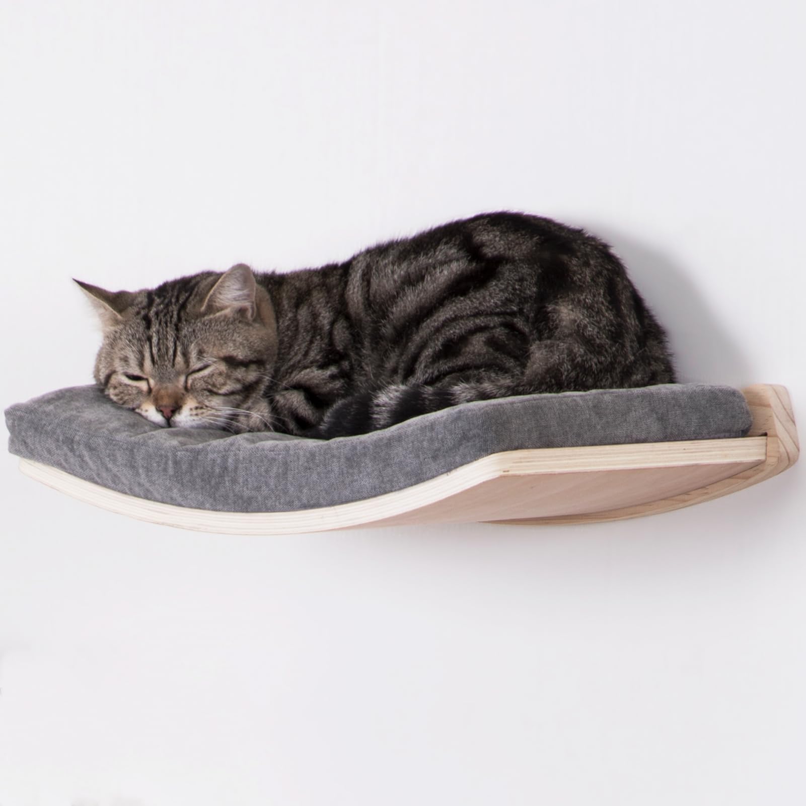 COOLEX wall-mounted cat shelves deliver a practical elevated perch for cats.