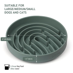 Coomazy dishwasher safe silicone bowl is easy to clean.