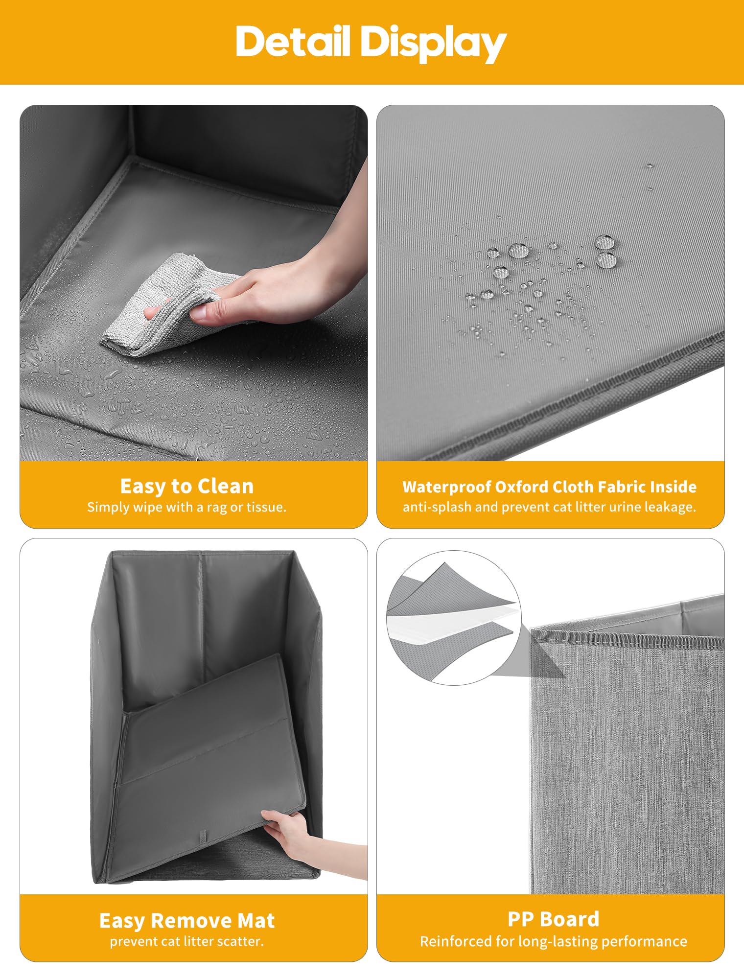 Coorganisers easy-fold setup allows quick assembly and compact storage.