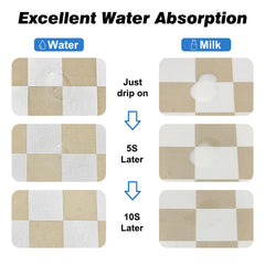 Surface resists stains for quick, easy cleaning on the CooRug mat.