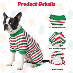 CooShou dog pajama high-cut tummy design aids easy potty breaks