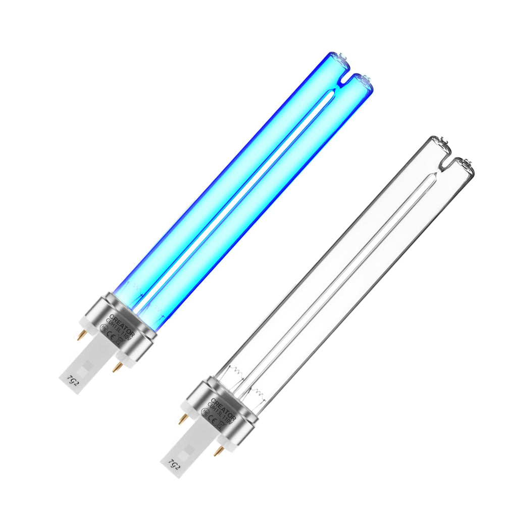 coospider-repta 2pack 13W UV-C bulbs pack-shot showing value and compatibility