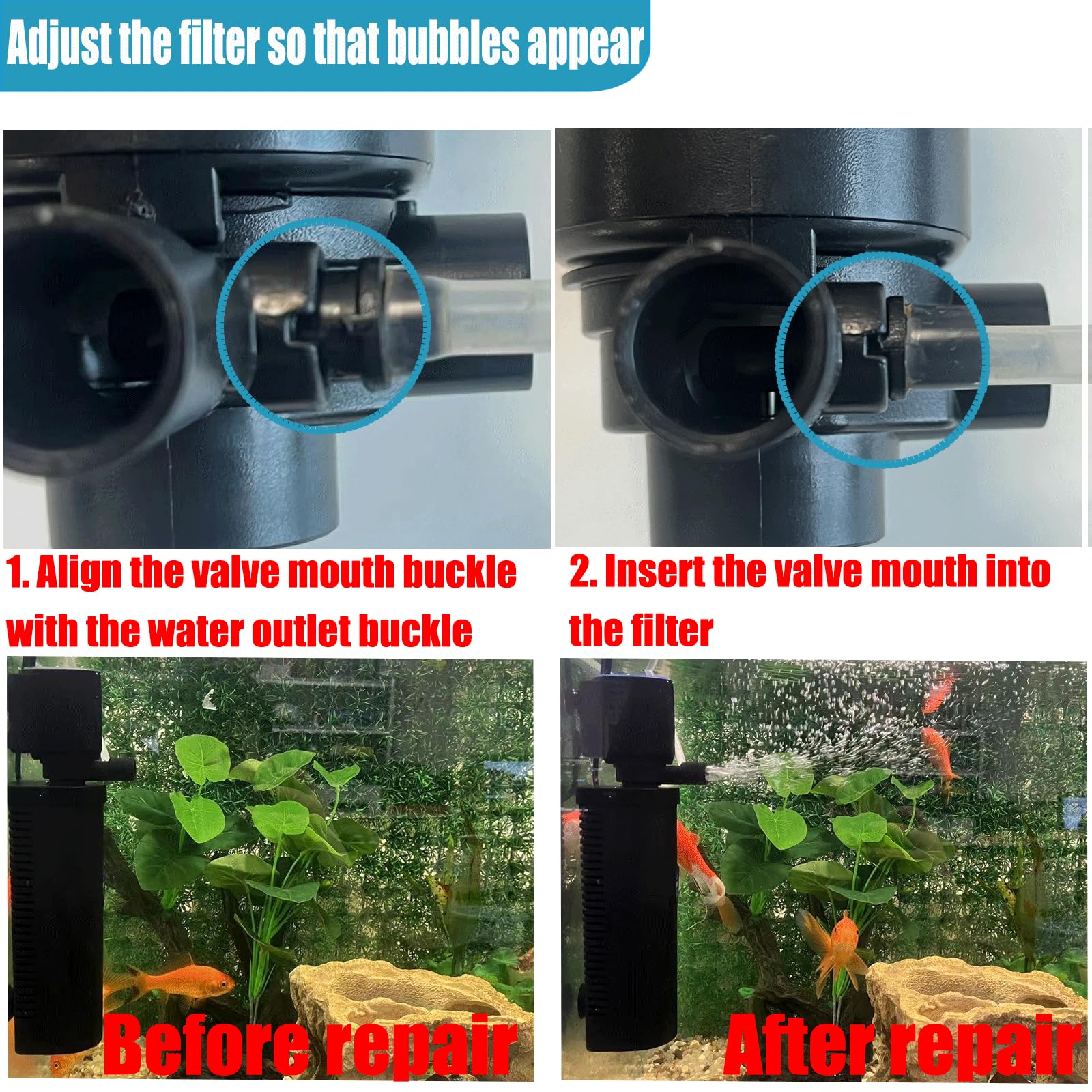 coospider-repta compact design fits 20-75 gallon setups with easy installation.